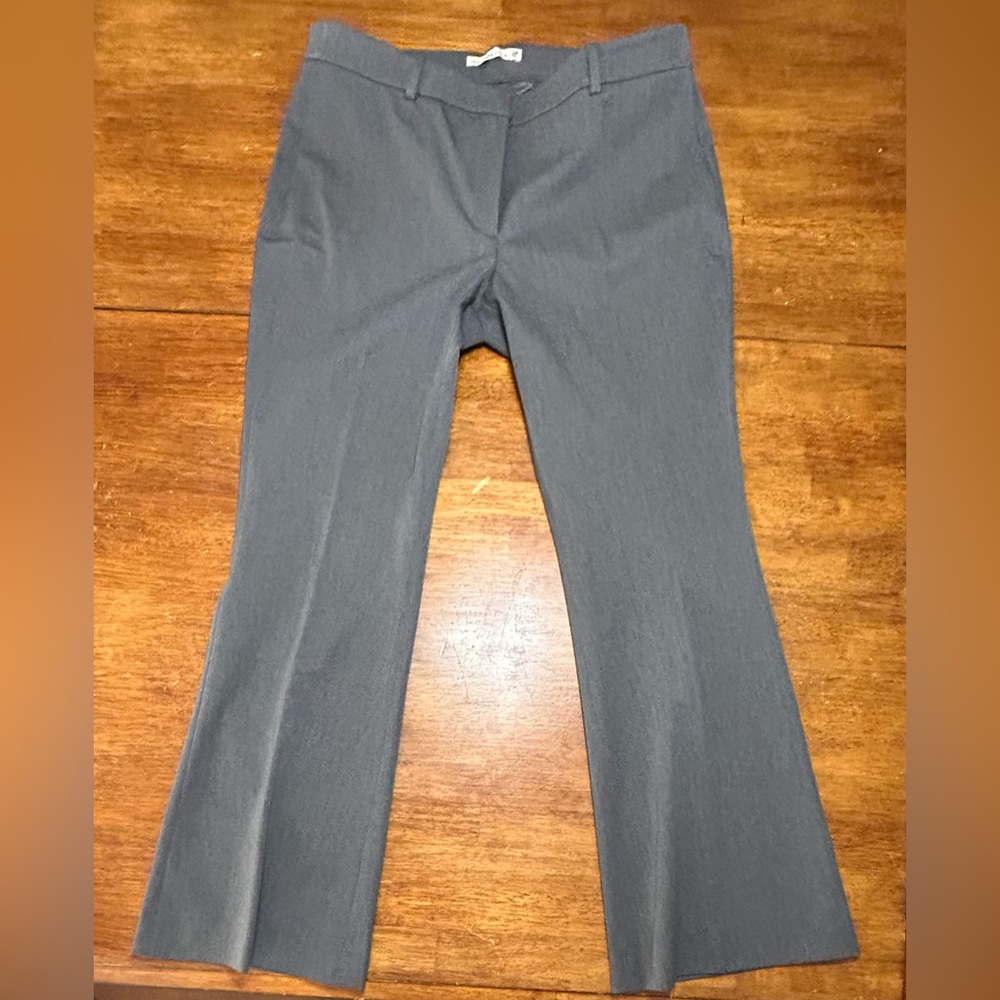 Women’s Abercrombie & Fitch Gray Dress Pants with Zip Fly